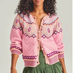 LoveShackFancy Honeypie Boyfriend Cardi